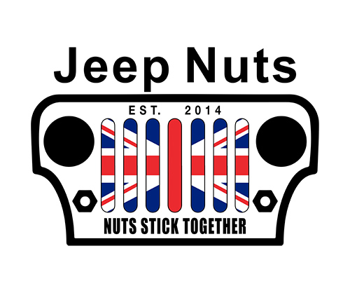 Jeep Nuts Britain Flag