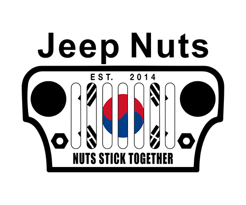 Jeep Nuts KOREA Flag